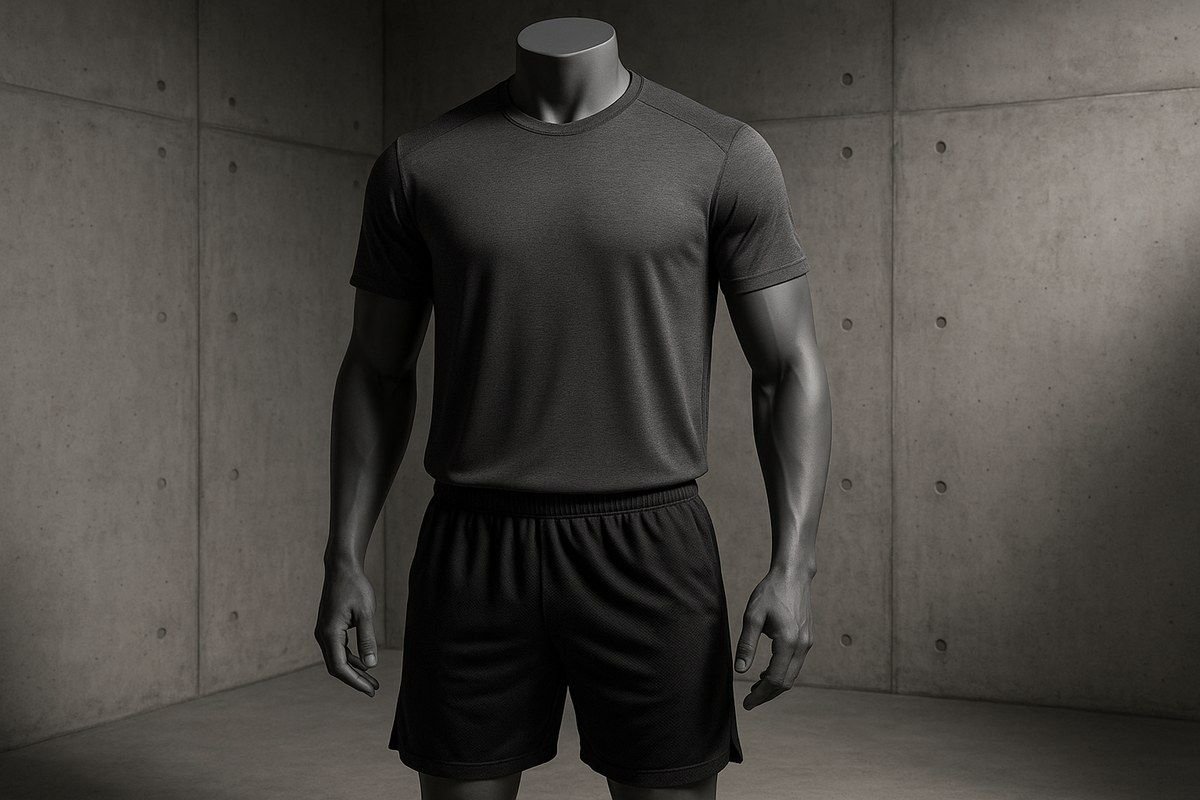 Custom basketball court training shorts and warmup gear
