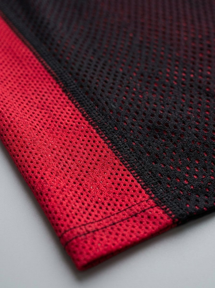 Ultra-lightweight aero-mesh performance fabric for track and field
